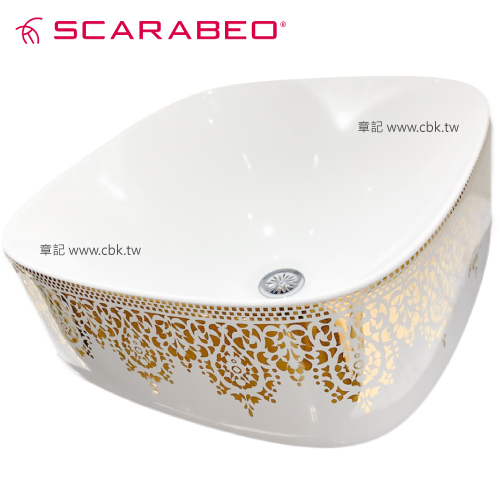 SCARABEO Moon 檯面盆(42cm) SB-5501-73  |面盆 . 浴櫃|檯面盆