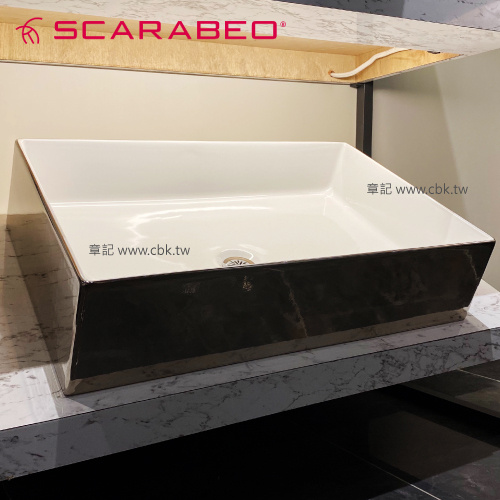 SCARABEO Teorema 2.0 檯面盆(60cm) SB-5101-P  |面盆 . 浴櫃|檯面盆