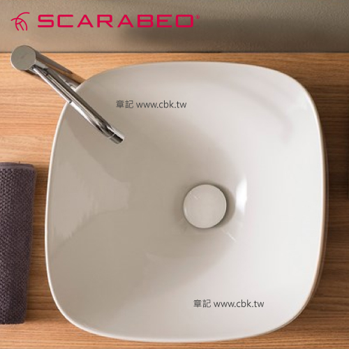 SCARABEO Moon 檯面盆(42cm) SB-5501  |面盆 . 浴櫃|檯面盆