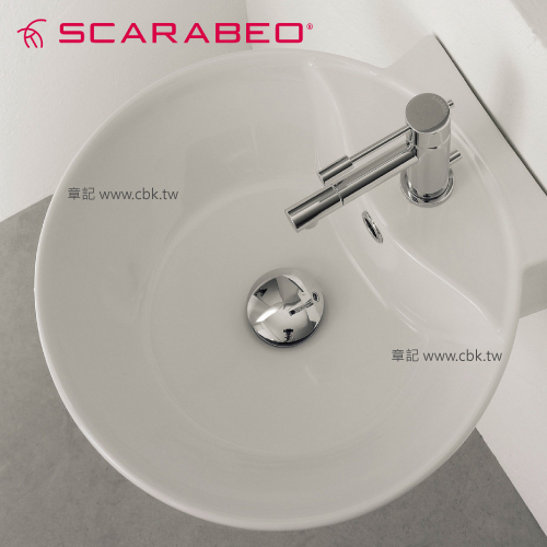 SCARABEO Thin-Line 壁掛式面盆(40cm) SB-8009R  |面盆 . 浴櫃|面盆