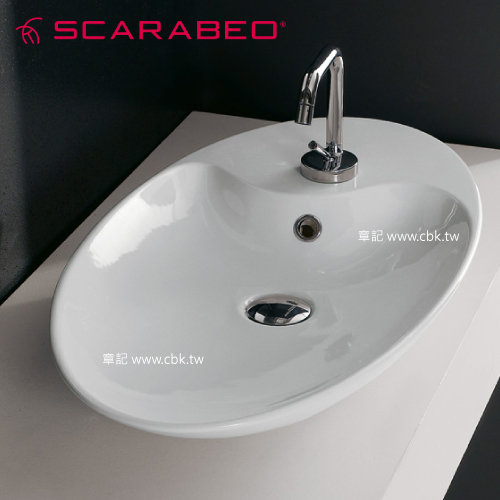 SCARABEO Shape 檯面盆(70cm) SB-8097-51  |面盆 . 浴櫃|檯面盆
