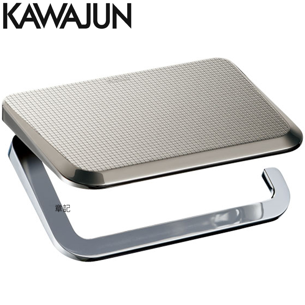 KAWAJUN 衛生紙架(亮鉻+鏡面鎳 097) SE-313-CD097