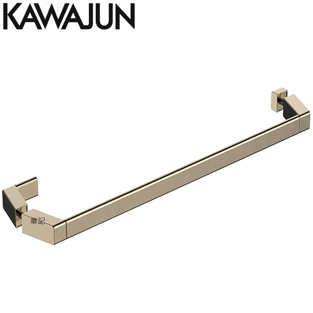 KAWAJUN 淋浴門把手(亮面香檳金) SH-027-P05-3