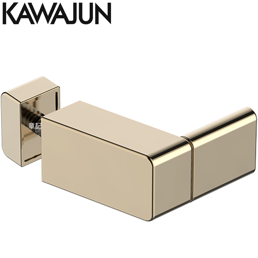 KAWAJUN 淋浴門把手(亮面香檳金) SH-027-P02-6