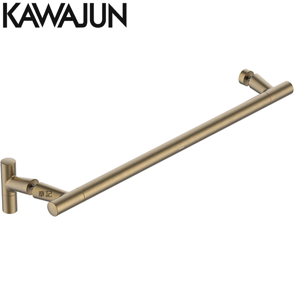 KAWAJUN 淋浴門把手(磨砂金) SH-028-P12-3