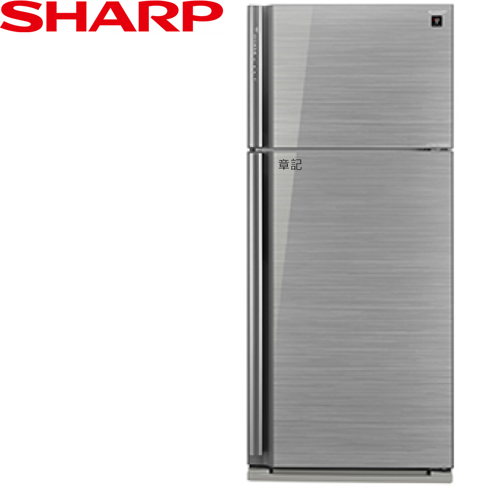 SHARP獨立式冰箱(光耀銀) SJ-GD58V-SL【全省免運費宅配到府+標準安裝】 