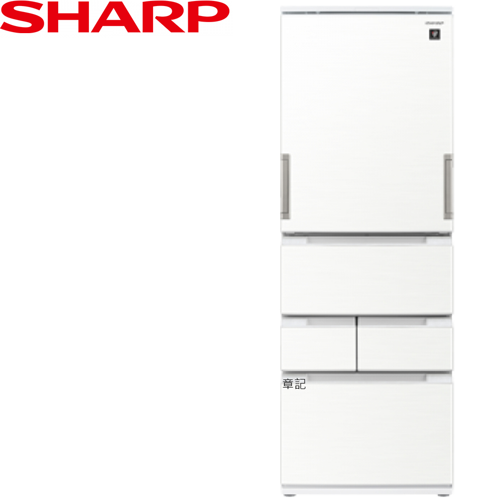 SHARP獨立式冰箱(典雅白) SJ-PW46KT-W【全省免運費宅配到府+標準安裝】