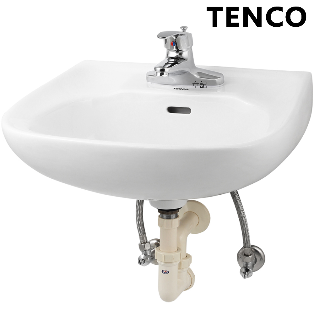 電光牌(TENCO)面盆附龍頭(52cm) SL1580X-PK2