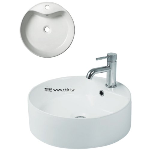 電光牌(TENCO)檯面盆組(附龍頭46.5cm) SL1762-AE1Q 