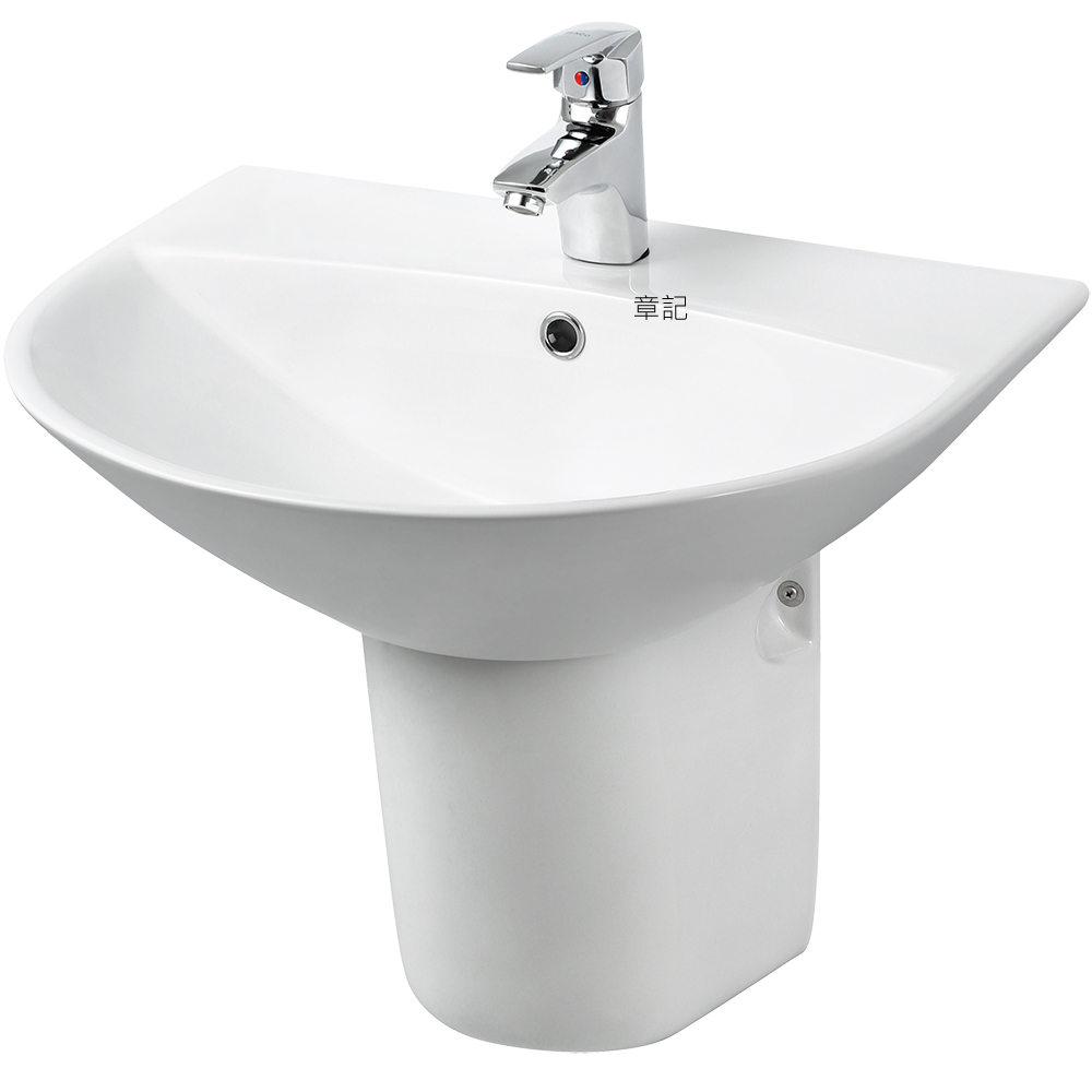 電光牌(TENCO)面盆附龍頭(60cm) SLC1461-W1 