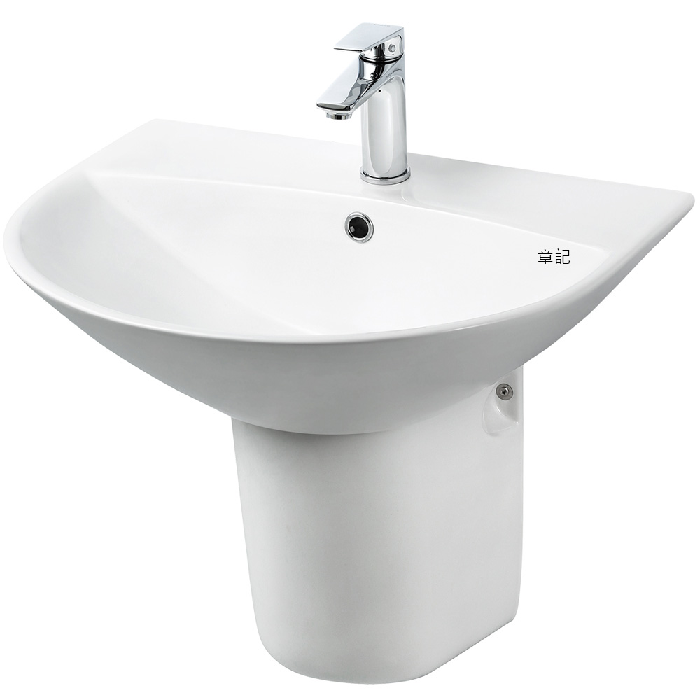 電光牌(TENCO)面盆附龍頭(58.5cm) SLC1461-X1