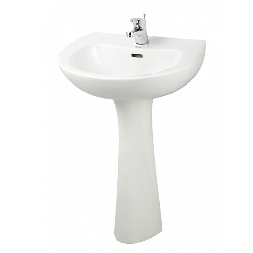 電光牌(TENCO)面盆附龍頭(56cm) SLF1451X-PK1  |廚具及配件|檯面