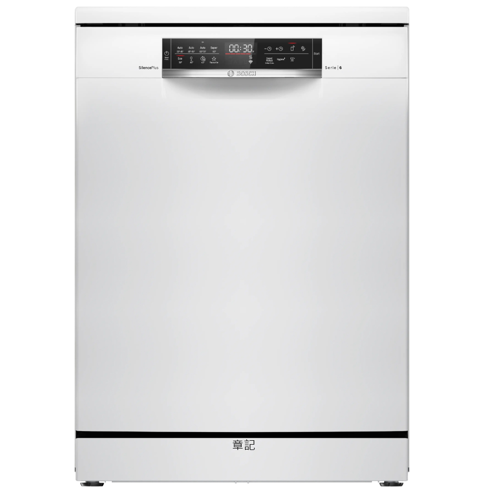 BOSCH 6系列獨立式洗碗機 SMS6ECW01X【全省免運費宅配到府】
