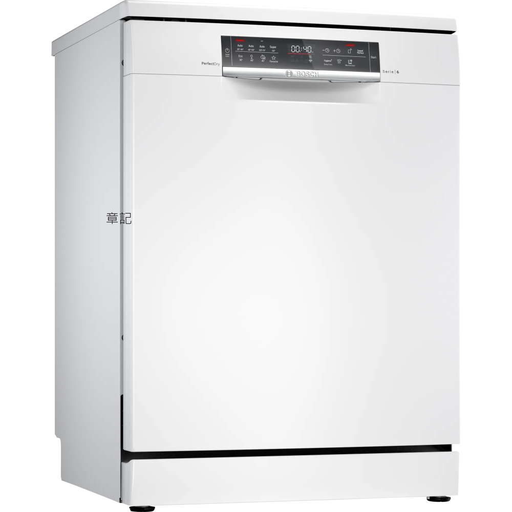BOSCH 6系列獨立式洗碗機(沸石烘乾) SMS6ZCW00X【全省免運費宅配到府】 