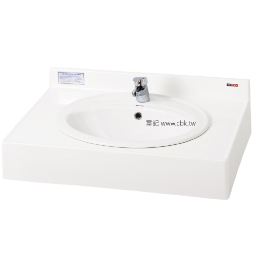 電光牌(TENCO)人造大理石上嵌檯面盆組附龍頭(80cm) SPL1208AA2-PK1 