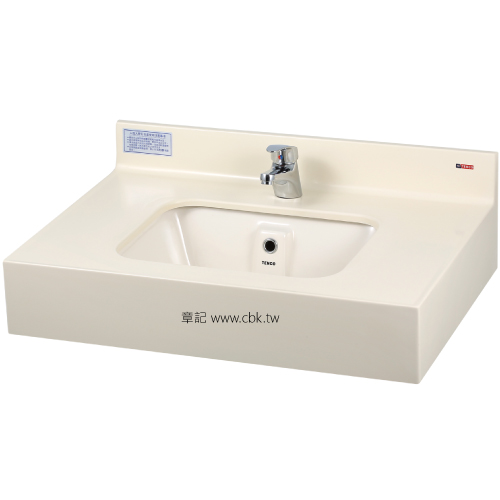 電光牌(TENCO)人造大理石下嵌檯面盆附龍頭(80cm) SPL1308AD2-PK1 