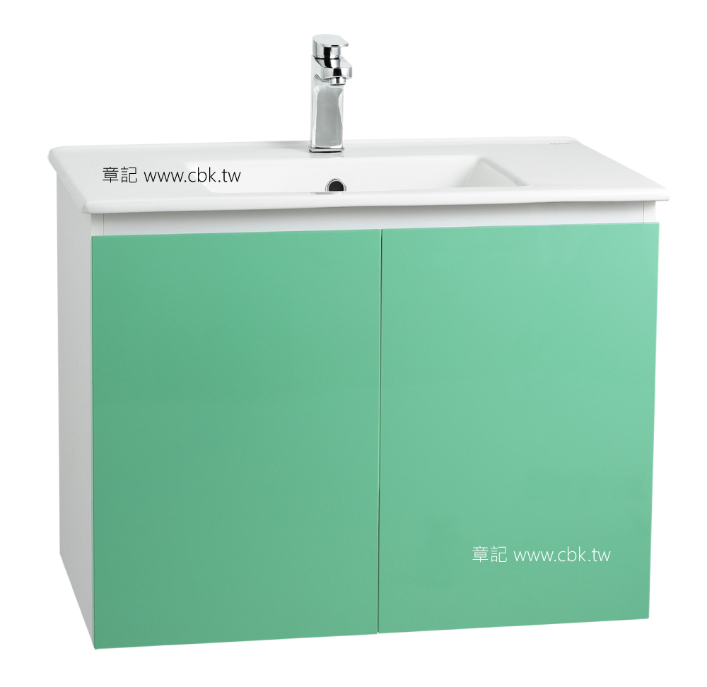 電光牌(TENCO)浴櫃盆組附龍頭(80cm) ST1718GB-AC1 