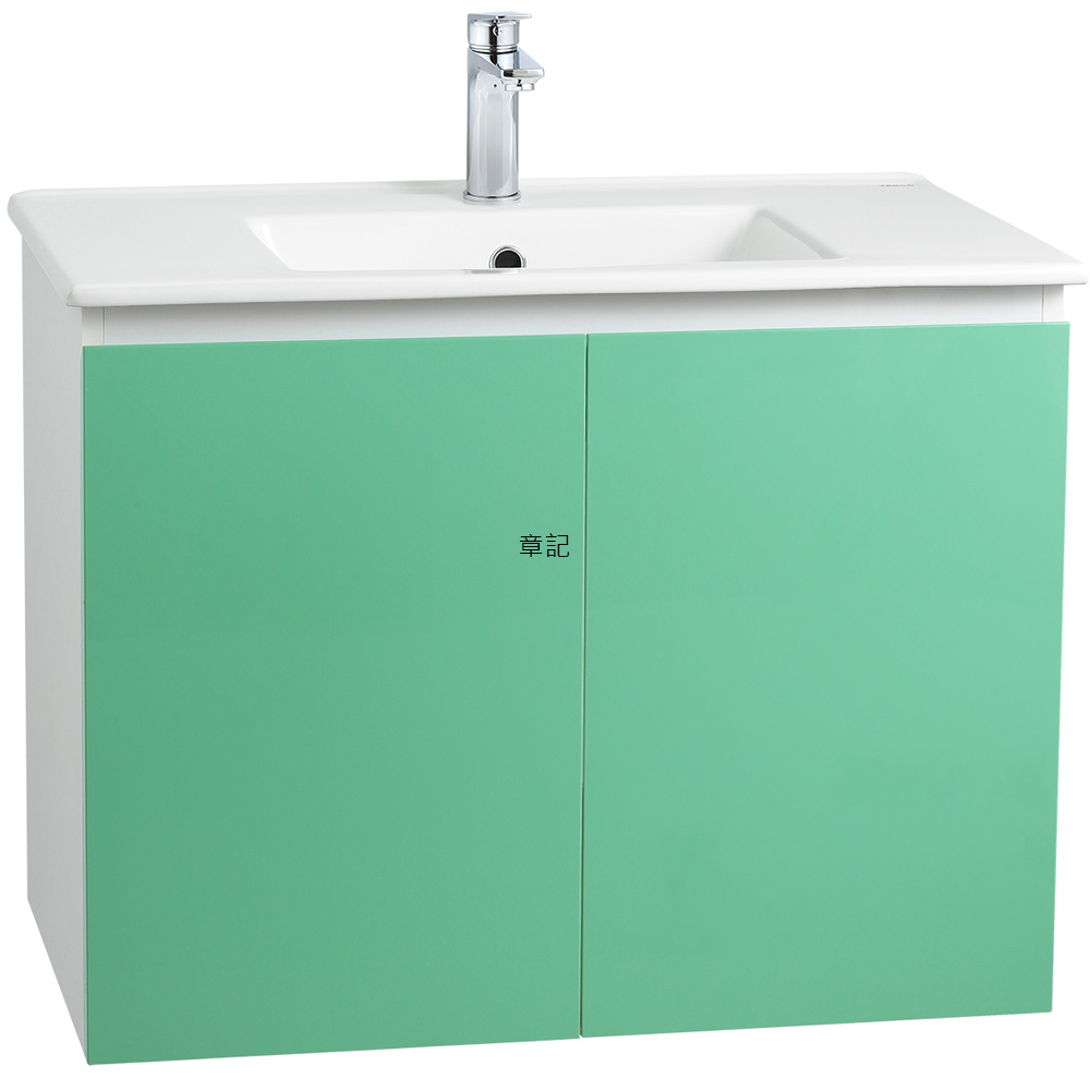 電光牌(TENCO)浴櫃盆組附龍頭(81cm) ST1718GB-X1