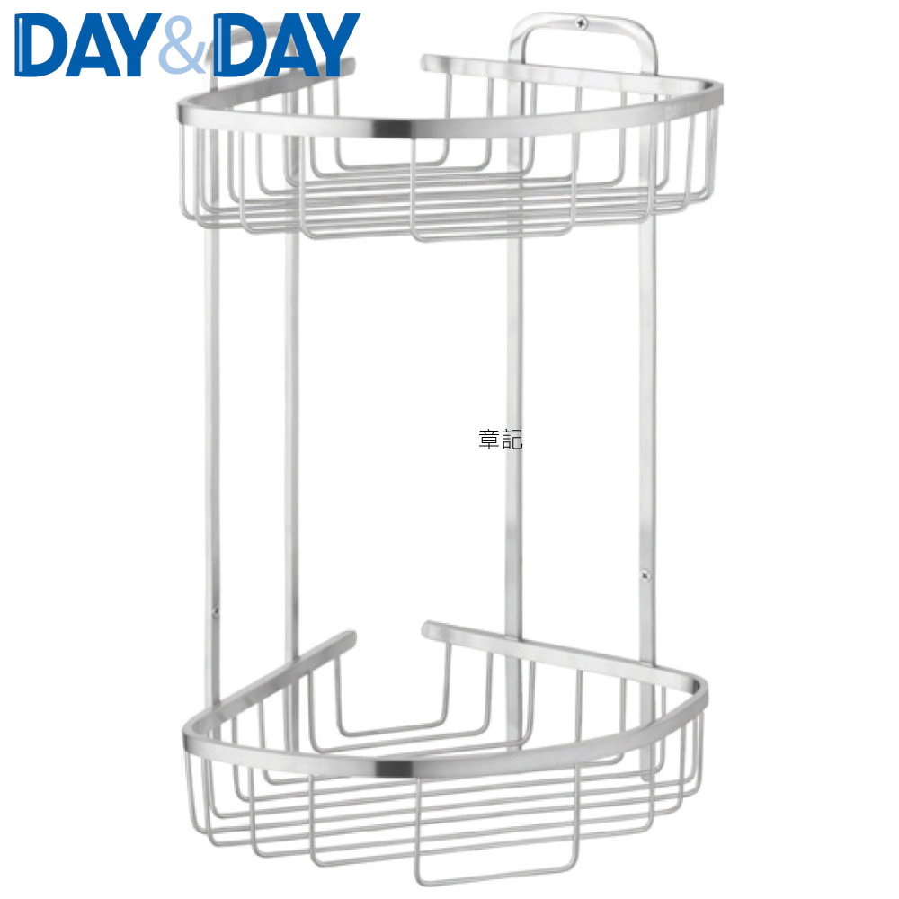 DAY&DAY 雙層轉角置物架(絲光) STA0066-2 