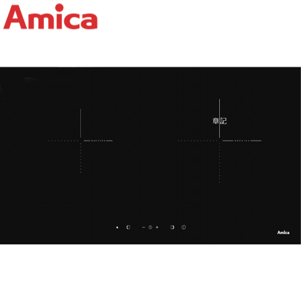 Amica 台式大雙口IH感應爐 T2R-3700SFTW【全省免運費宅配到府】