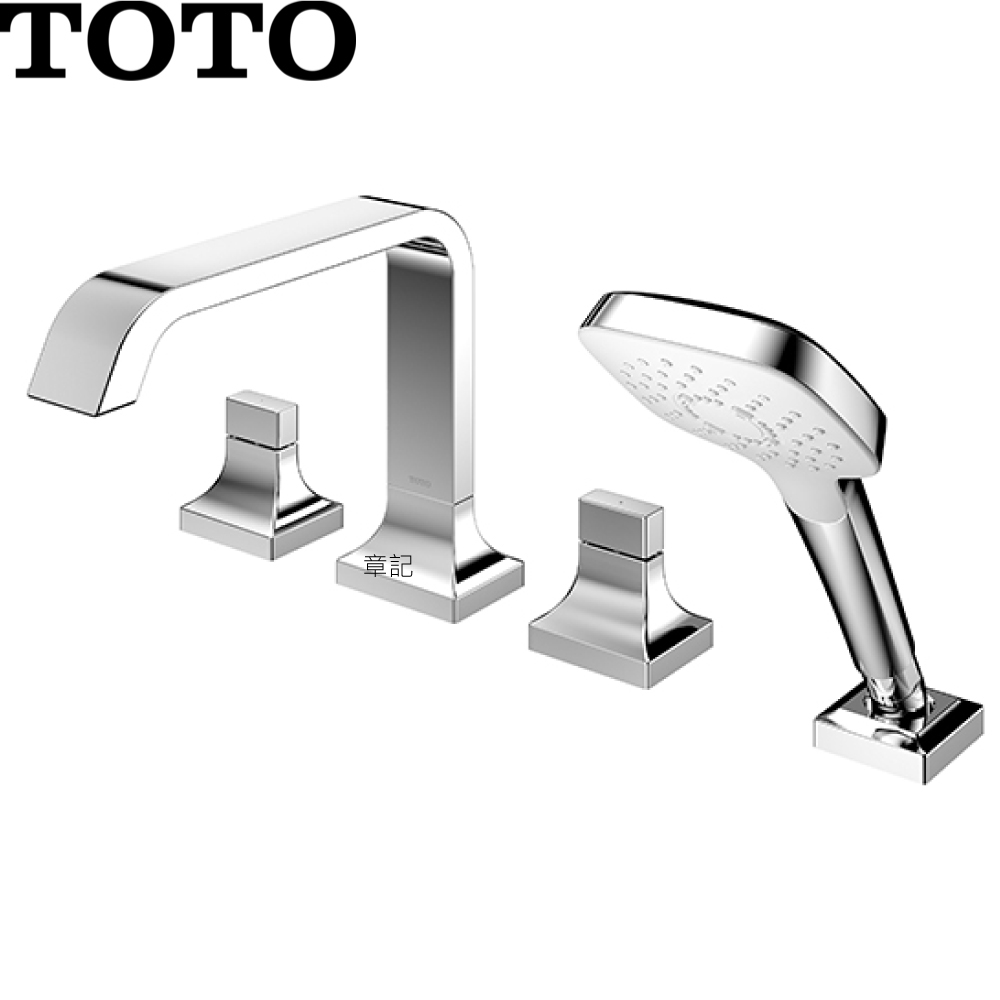 TOTO 四件式缸上型龍頭 TBG08202P  |SPA淋浴設備|沐浴龍頭