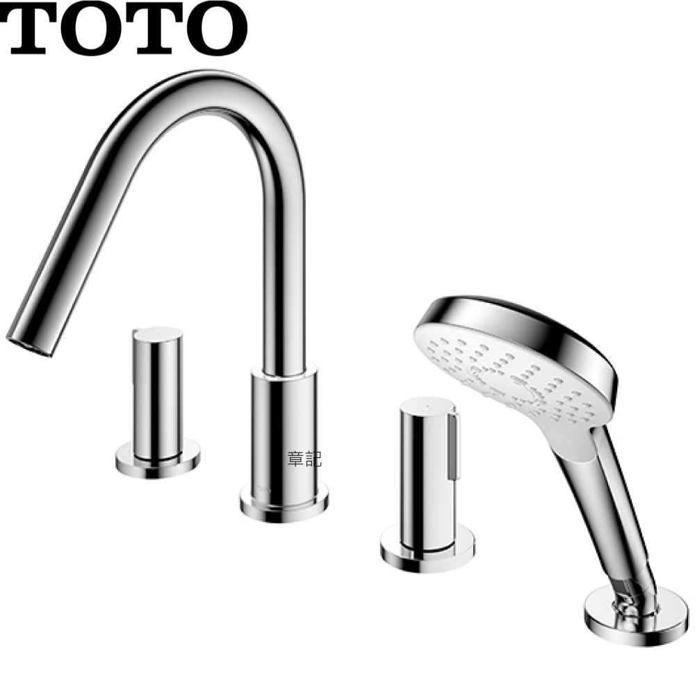 TOTO 四件式缸上型龍頭 TBG11202P 