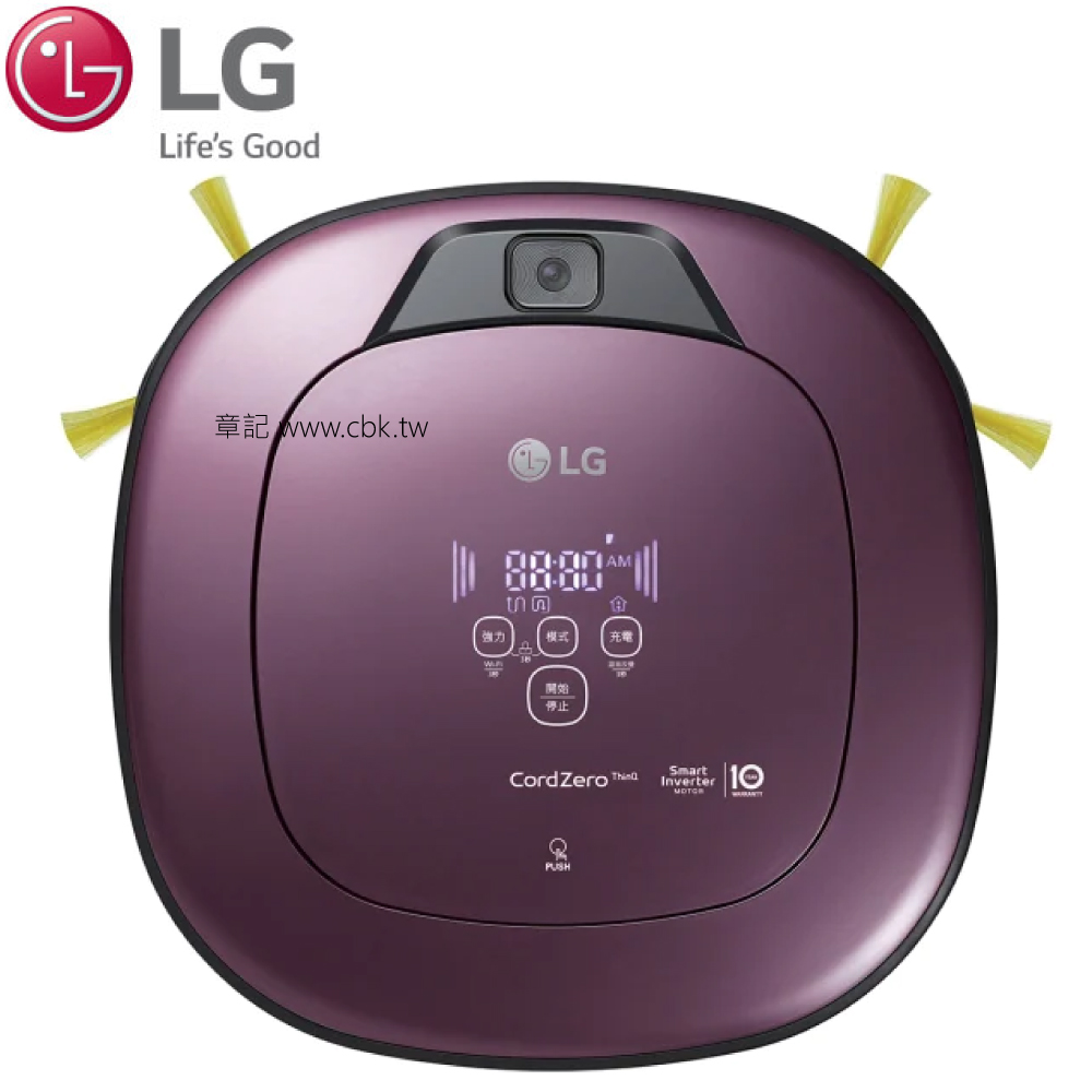 LG CordZero 濕拖清潔機器人-雙眼 VR6690TWVV【全省免運費宅配到府】 