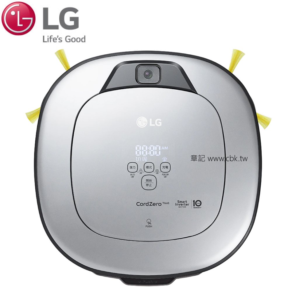 LG CordZero 濕拖清潔機器人-三眼 VR6698TWAR【全省免運費宅配到府】 