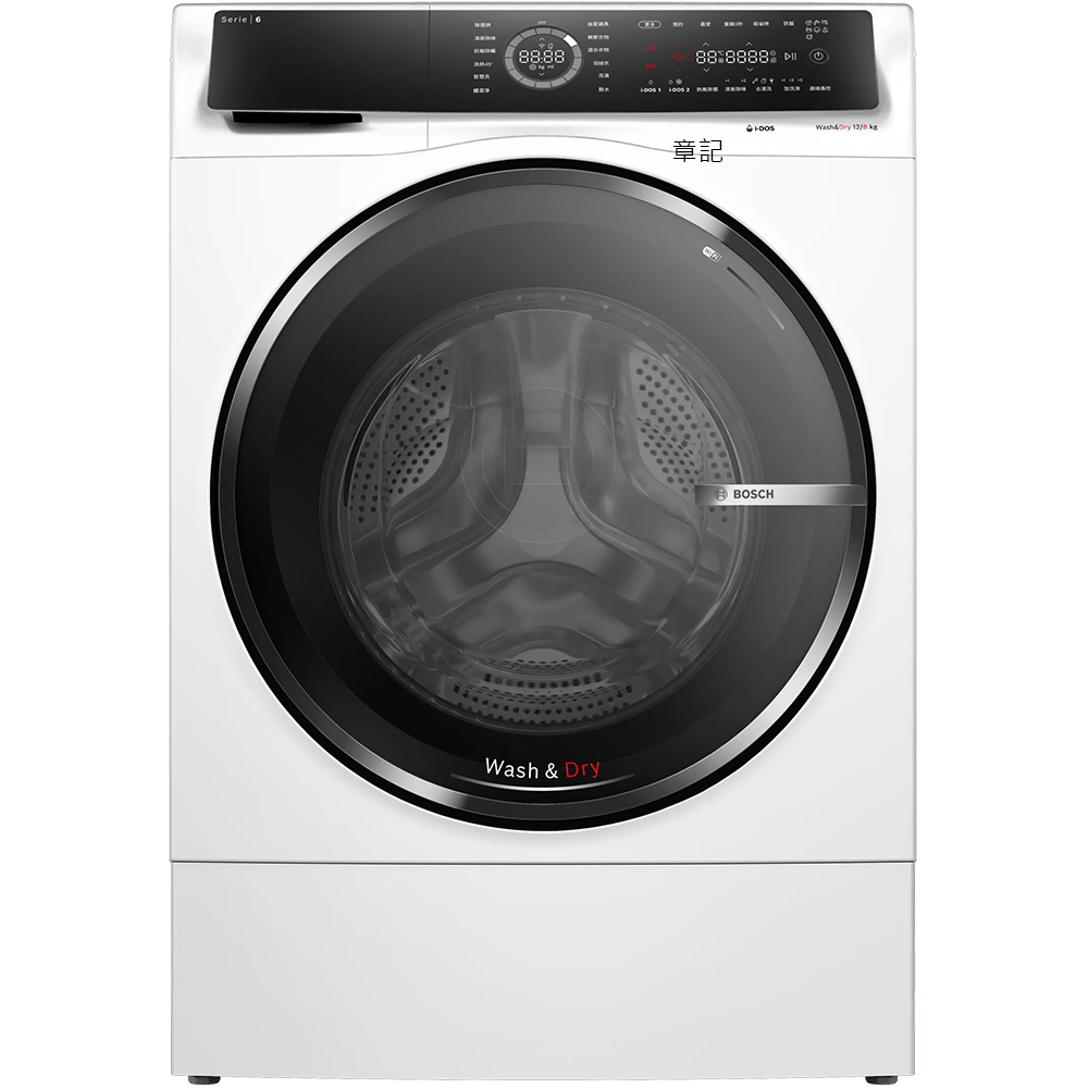 BOSCH 6系列洗脫烘滾筒洗衣機 WSD274A0TC【全省免運費宅配到府】 