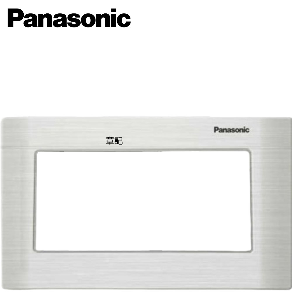 Panasonic國際牌 GLATIMA METAL系列 單聯鋁合金髮絲面橫式銀色蓋板 WTGF6100S