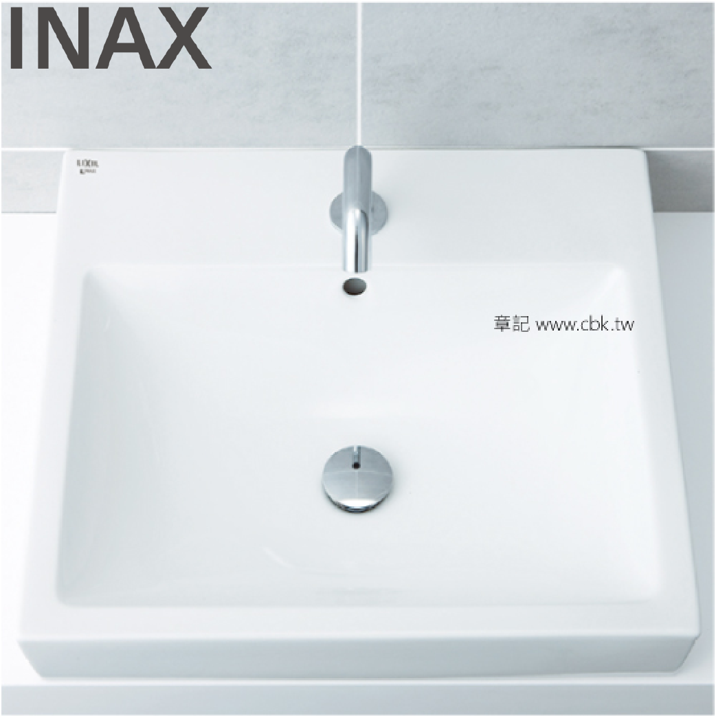 INAX 檯面式臉盆(50cm) YL-536FC-BW1  |面盆 . 浴櫃|檯面盆