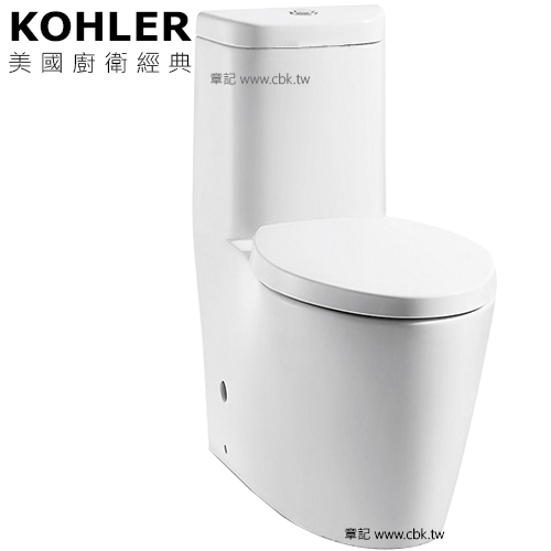 KOHLER Karess 五級旋風單體馬桶 K-3902K-S-0 