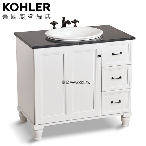KOHLER Harken 浴櫃盆組(90cm) K-78197T-CLG_K-78197T-NK1 