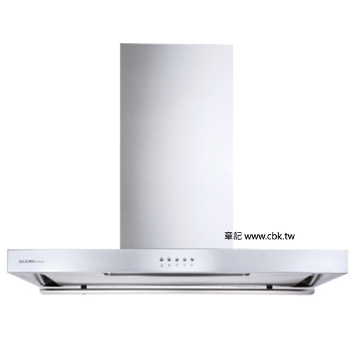 櫻花牌(SAKURA)歐化除油煙機-環吸系列(89cm) R7722SXL 【送免費標準安裝】 