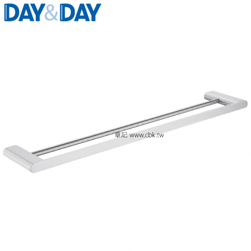 DAY&DAY 雙桿毛巾架(絲光) STA0052-90  |廚具及配件|廚房龍頭