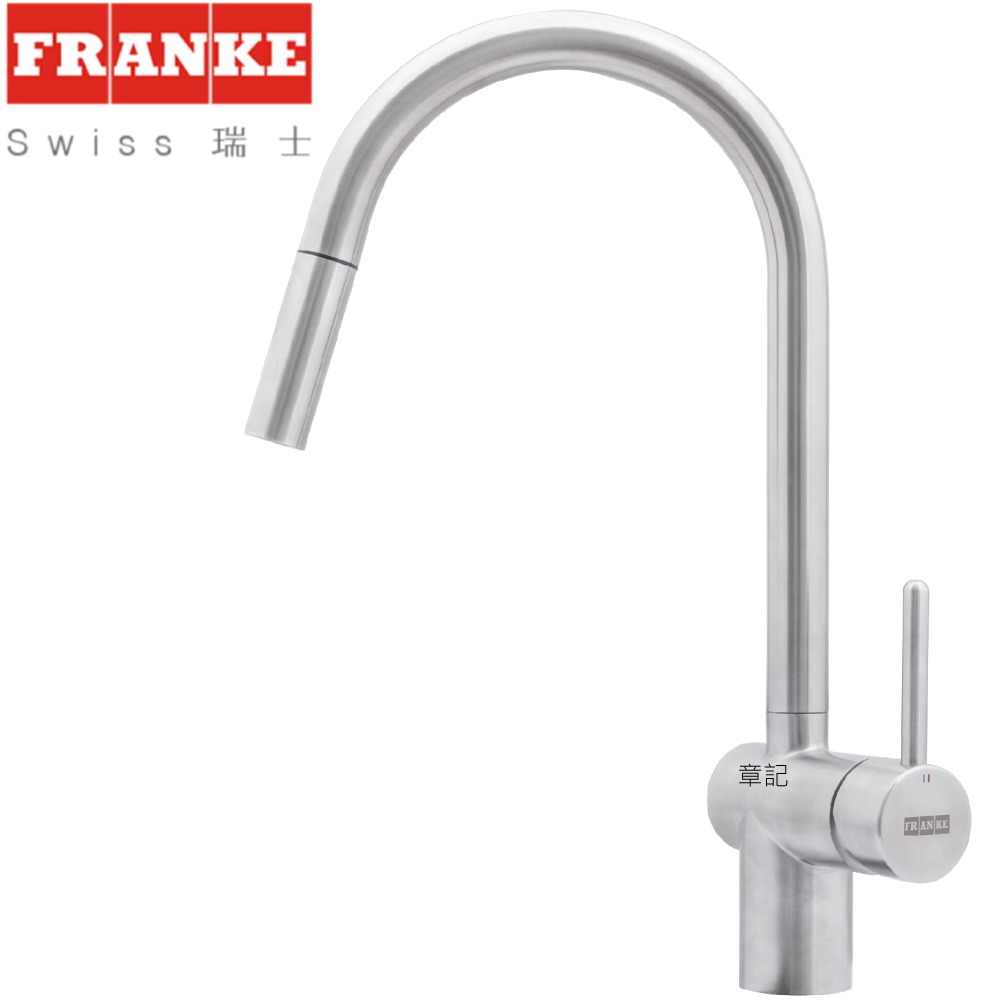 FRANKE 不鏽鋼伸縮廚房龍頭 115.0684.986【全省免運費宅配到府】 