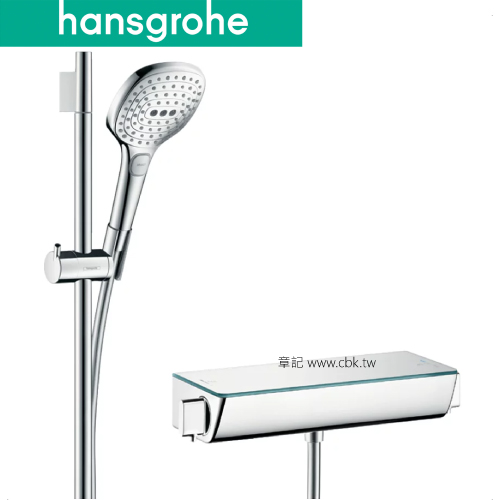 hansgrohe Tablet Select 淋浴龍頭附滑桿組 27039 