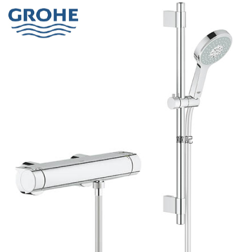GROHE GROHTHERM 2000 定溫淋浴龍頭附滑桿組 34281001  |面盆 . 浴櫃|檯面盆