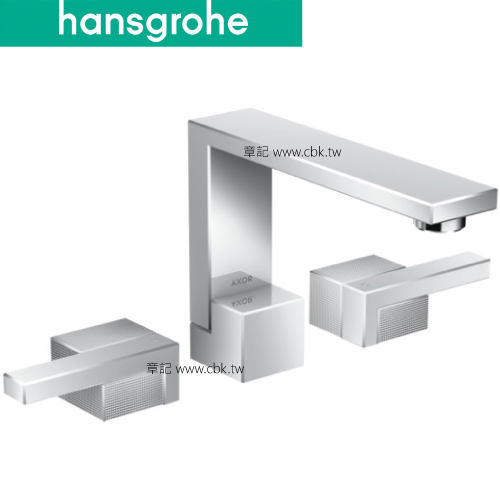 hansgrohe AXOR Edge 130 三孔臉盆龍頭 46051  |面盆 . 浴櫃|面盆龍頭