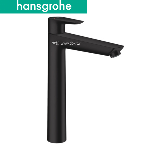 hansgrohe Talis E 高腳臉盆龍頭(霧黑) 71716-67  |面盆 . 浴櫃|面盆龍頭