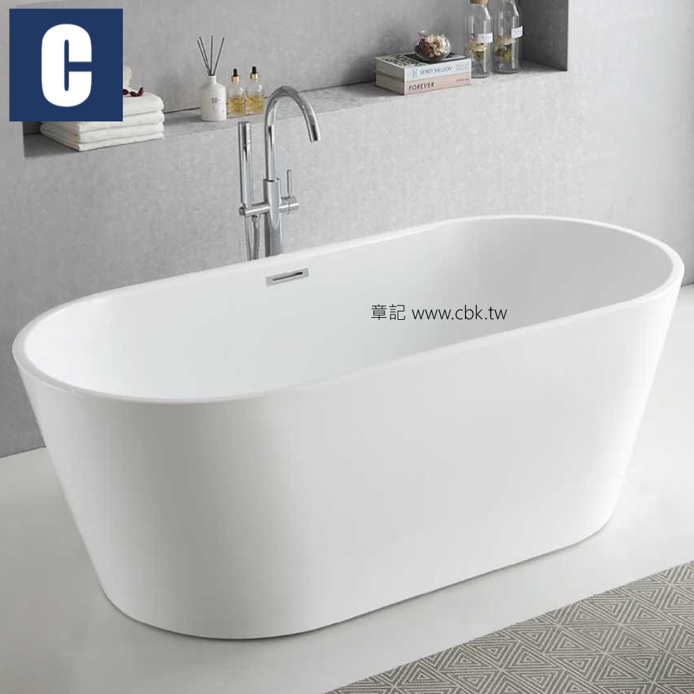 CBK 獨立浴缸(120cm) CBK-J1207056_W 