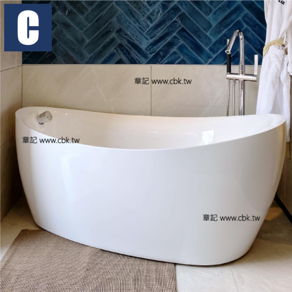 CBK 極簡浴缸附缸內龍頭(160cm) CBK1608068-FCT  |熱水器|瓦斯熱水器