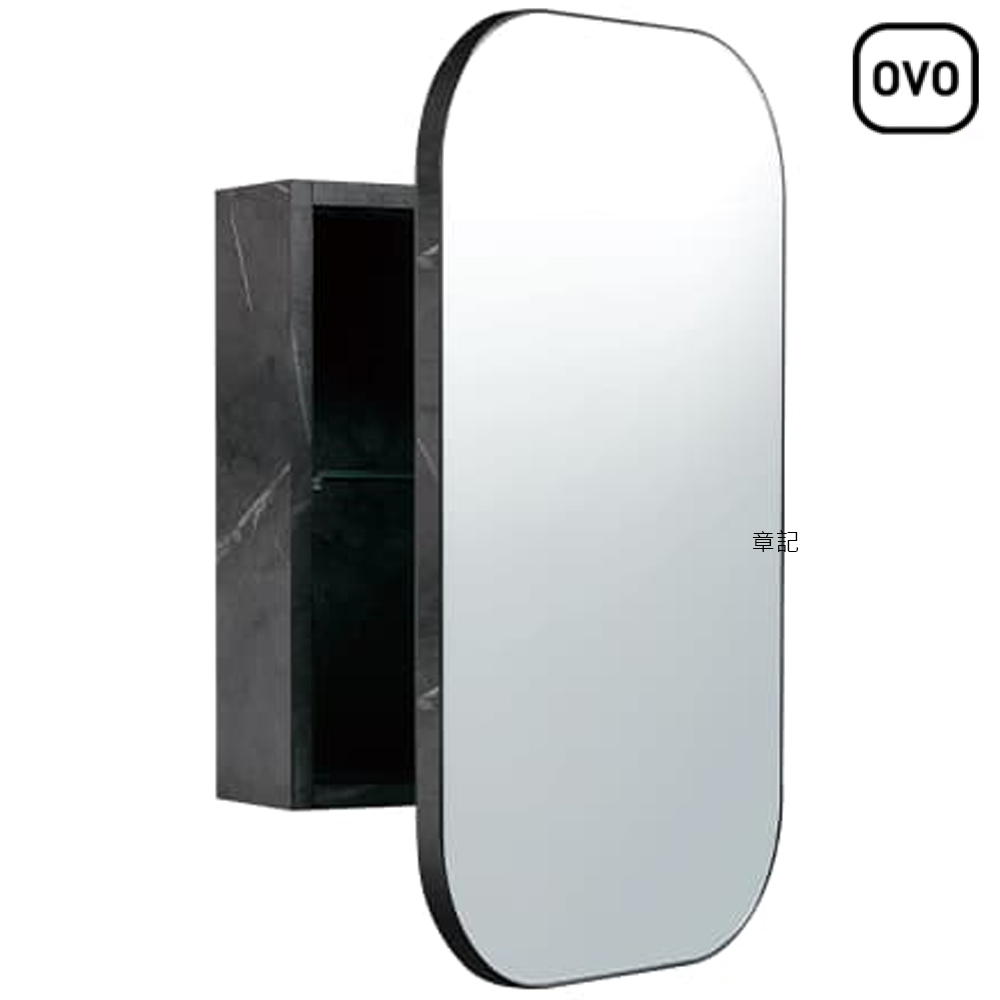 OVO 置物鏡箱(50cm) HA410D  |面盆 . 浴櫃|檯面盆
