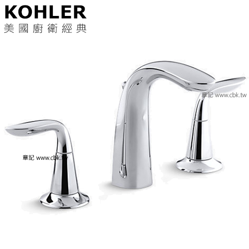 KOHLER Refinia 三件式臉盆龍頭 K-5317T-4-CP