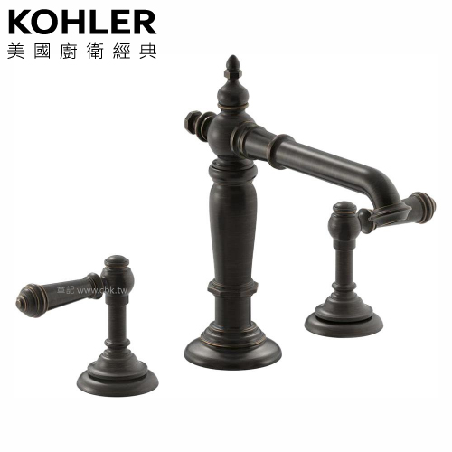 KOHLER Artifacts 三件式臉盆龍頭 K-76033T-4-2BZ 