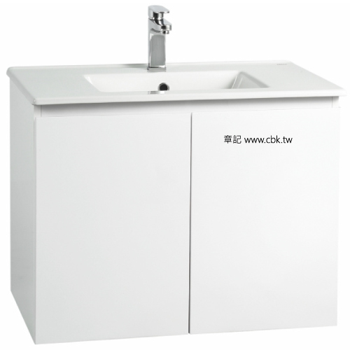 電光牌(TENCO)浴櫃盆組附龍頭(81cm) ST1718WB-AC1 