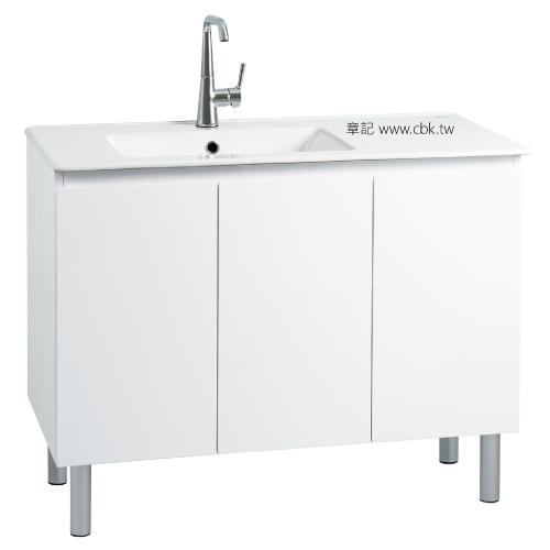電光牌(TENCO)浴櫃盆組附龍頭(101cm) STF1720WB-AA1 