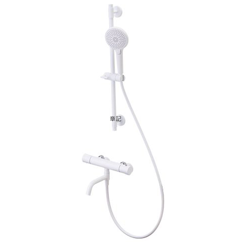 凱撒(CAESAR)控溫烤漆沐浴龍頭組 TS620W_WG121W_SH233W