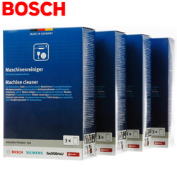 BOSCH 洗碗機清潔粉組(4入)盒裝(45g/包x3) 00312257