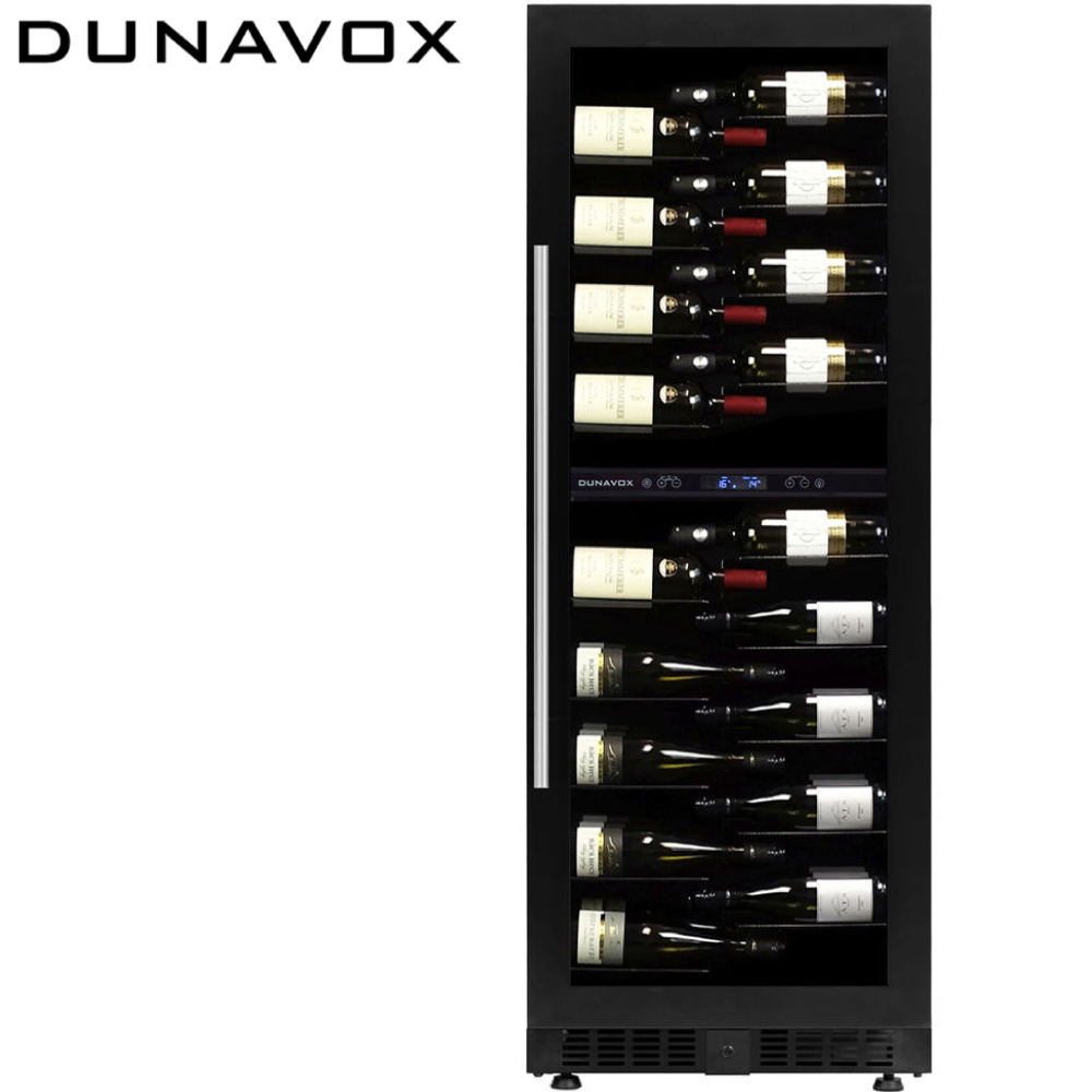 DUNAVOX 獨立/嵌入式紅酒櫃 DX-104.375DB.TW【全省免運費宅配到府】